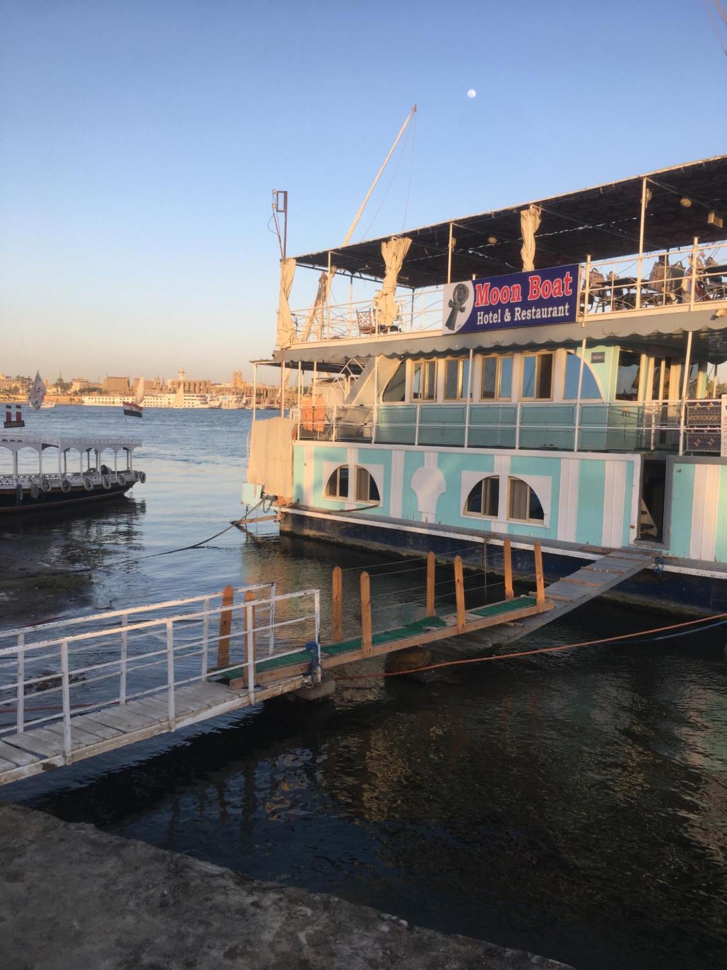 Moon Boat Hotel Luxor Exterior foto